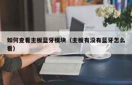 如何查看主板蓝牙模块（主板有没有蓝牙怎么看）