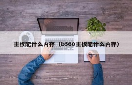 主板配什么内存（b560主板配什么内存）