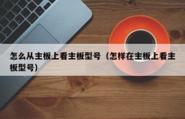 怎么从主板上看主板型号（怎样在主板上看主板型号）