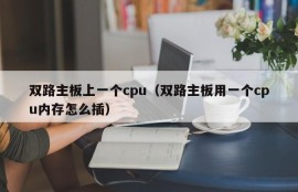 双路主板上一个cpu（双路主板用一个cpu内存怎么插）