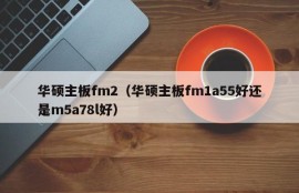 华硕主板fm2（华硕主板fm1a55好还是m5a78l好）