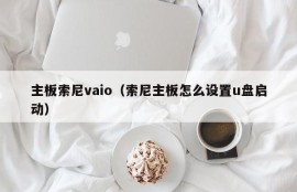 主板索尼vaio（索尼主板怎么设置u盘启动）