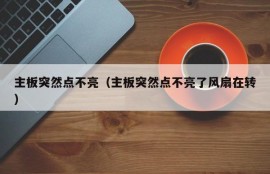 主板突然点不亮（主板突然点不亮了风扇在转）