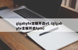 gigabyte主板开启vt（gigabyte主板开启tpm）