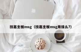 技嘉主板msg（技嘉主板msg用接么?）