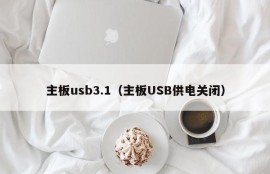 主板usb3.1（主板USB供电关闭）