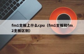 fm1主板上什么cpu（fm1主板和fm2主板区别）