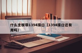 什么主板带1394接口（1394接口还有用吗）