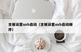 主板设置usb启动（主板设置usb启动顺序）