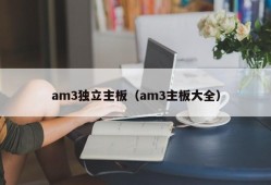 am3独立主板（am3主板大全）