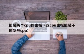 能装两个cpu的主板（双cpu主板能装不同型号cpu）