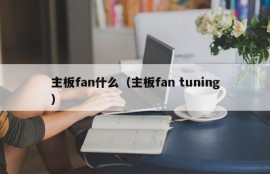 主板fan什么（主板fan tuning）