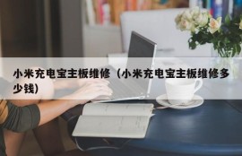 小米充电宝主板维修（小米充电宝主板维修多少钱）