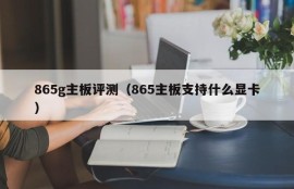 865g主板评测（865主板支持什么显卡）