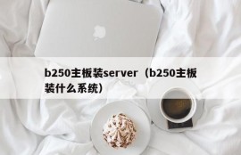 b250主板装server（b250主板装什么系统）