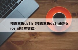 技嘉主板ds3h（技嘉主板ds3h更新bios id检查错误）