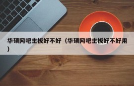 华硕网吧主板好不好（华硕网吧主板好不好用）