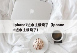 iphone7进水主板烧了（iphone6进水主板烧了）