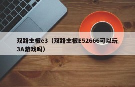 双路主板e3（双路主板E52666可以玩3A游戏吗）