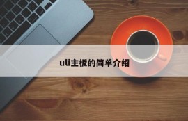 uli主板的简单介绍